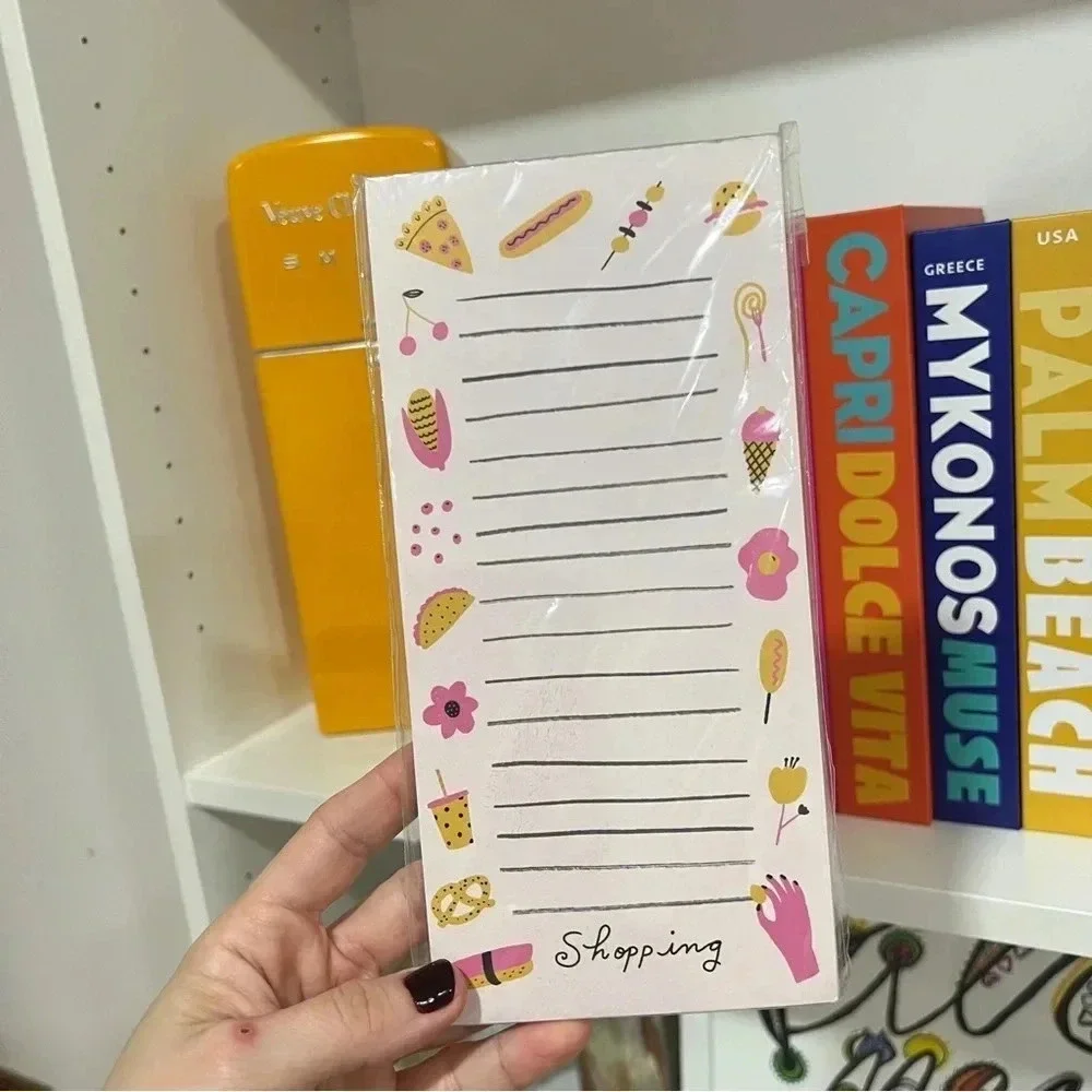 NEW Anthropologie home Carolyn Suzuki Notepad stationary aesthetic to do list